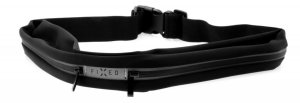 Fixed Sportbelt Duo - Uniwersalny pas sportowy dla biegaczy czarny 6