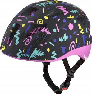 Kask rowerowy ALPINA XIMO FLASH BLACK-CONFETTI MATT 49-54 1