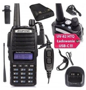 Krótkofalówka Baofeng UV-82 HTQ USB-C 1