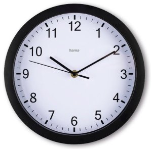 Zegar cienny Elba 25cm Czarny 1