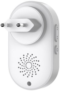 Techly I-BELL-RING05R Dzwonek do drzwi Biały 2