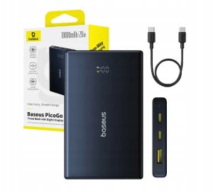 Powerbank Baseus PicoGo 10000mAh (czarny) 12