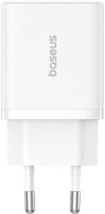 Ładowarka sieciowa Baseus Cube C+U 30W EU (moon white) 1