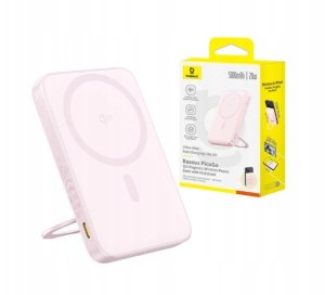Baseus PicoGo Qi2 5000mAh 20W różowy 4
