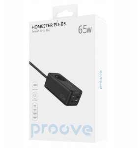 Listwa Przeciwprzepięciowa Zasilająca Przedłużacz 2x Usb 2x Type-c 1.5m 65w / Psp165220001 5