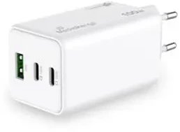 MediaRange Ladegerät 100W 3-Port 2x USB-C u. 1x USB-A, weiß 2