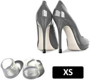 AG836G Osłonki na obcasy roz. xs          bezbarwny 2