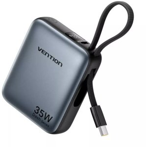 Powerbank Vention FHEH0 10000mAh 35W (Szary) 13