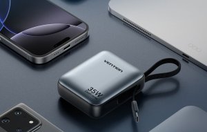 Powerbank Vention FHEH0 10000mAh 35W (Szary) 5