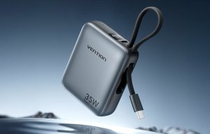 Powerbank Vention FHEH0 10000mAh 35W (Szary) 8