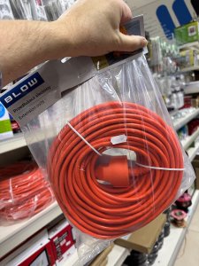 Przedłużacz sieciowy PR-160 1-gniazdo bez uziemienia 2x1,5mm (30 metrów) 3