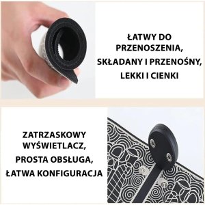 Mata elektryczna USB do masażu stóp EMS FOOT Elektrostymulator nóg 3