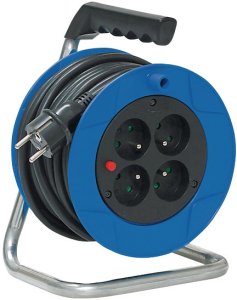 Przedłużacz bębnowy Brennensthul Akyga AK-CR-02 4 gniazda 3x1.5 mm IP20 15 m 1