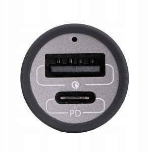 Ładowarka samochodowa USB AK-CH-26 USB-A + USB-C PD 5-20V / max. 5A 100W Quick Charge 3.0 GaN 2