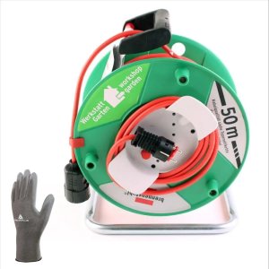 Przedłużacz bębnowy Brennensthul Akyga AK-CR-04 1 gniazdo 3x1.5 mm IP20 50 m 1