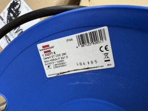 Akyga Przedłużacz bębnowy Brennensthul Akyga AK-CR-04 1 gniazdo 3x1.5 mm IP20 50 m 13