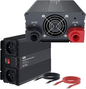 NEWELL NL3381 Przetwornica napięcia z modyfikowaną sinusoidą - 24 V / 230 V, 1000 W 1