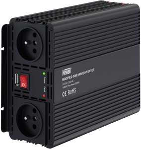 Przetwornica Newell NEWELL NL3381 Przetwornica napięcia z modyfikowaną sinusoidą - 24 V / 230 V, 1000 W 8