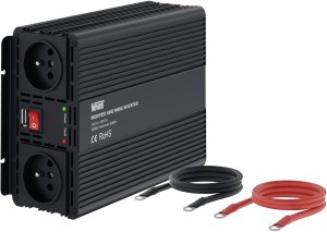Przetwornica Newell NEWELL NL3381 Przetwornica napięcia z modyfikowaną sinusoidą - 24 V / 230 V, 1000 W 9
