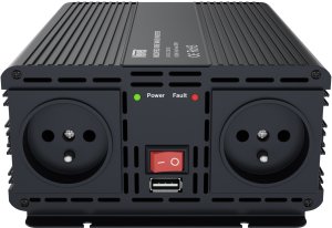 Przetwornica Newell NEWELL NL3381 Przetwornica napięcia z modyfikowaną sinusoidą - 24 V / 230 V, 1000 W 10
