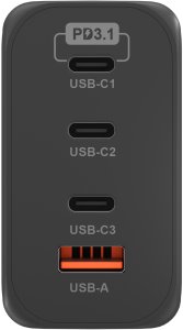 NEWELL SZYBKA ŁADOWARKA SIECIOWE DO TELEFONU 1x USB-A 3x USB-C 240 W 11