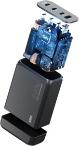 NEWELL SZYBKA ŁADOWARKA SIECIOWE DO TELEFONU 1x USB-A 3x USB-C 240 W 10