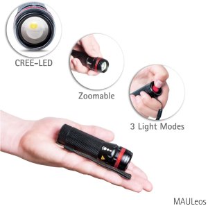 MAUL 8186890 latarka Czarny 2