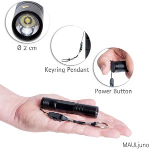 MAUL 8186290 latarka Czarny 2