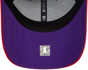 Czapka NEW ERA z daszkiem LA Lakers Microfibre 9FORTY fioletowa 4