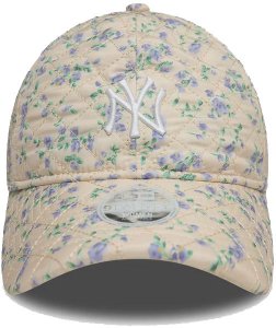 Czapka z daszkiem NEW ERA NYY Womens Floral Cream 9TWENTY kremowa 2
