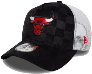Czapka Trucker NEW ERA z daszkiem Chicago Bulls 9FORTY A-Frame czarna 1