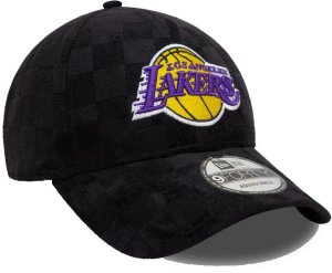 New Era Czapka z daszkiem NEW ERA LA Lakers Tonal Check 9FORTY czarna 3