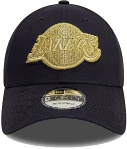 New Era Czapka z daszkiem NEW ERA LA Lakers Metallic 9FORTY Cap Granatowa 2