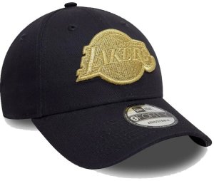 New Era Czapka z daszkiem NEW ERA LA Lakers Metallic 9FORTY Cap Granatowa 3