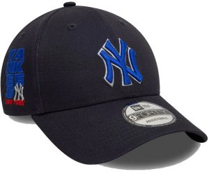 New Era Czapka NEW ERA z daszkiem NYY Side Patch 9FORTY granatowa 3