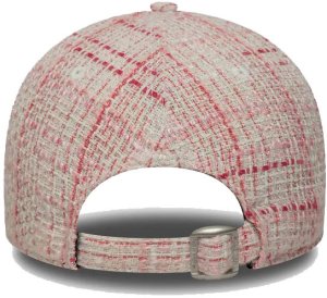 New Era Czapka z daszkiem NEW ERA NYY Womens Tweed  9FORTY różowa 5