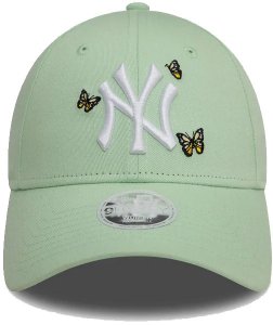 Czapka z daszkiem NEW ERA NYY Womens Icon 9FORTY Cap zielona 2
