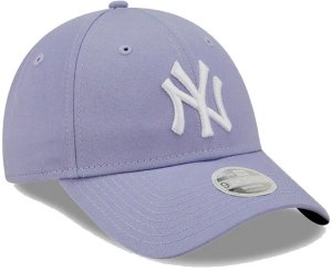 Czapka damska NEW ERA z daszkiem NYY League 9FORTY fioletowa 3
