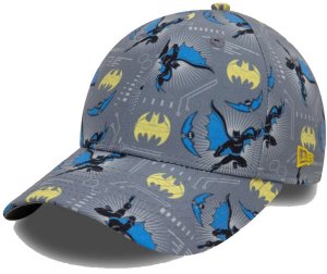 Czapka dziecięca NEW ERA DC Batman 9FORTY 6-12 lat szara 1