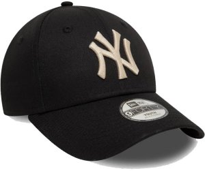 Czapka dziecięca NEW ERA NYY League 9FORTY z daszkiem 4-6 lat czarna 3
