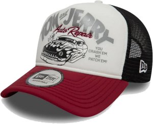Czapka Trucker NEW ERA z daszkiem Tom & Jerry White 9FORTY A-Frame 1