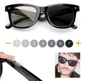 Okulary elektrochromatyczne E-VISION przeciwsłoneczne 7 poziomów 2