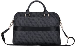 Bag Guess 4G Zipper Pocket Triangle Logo 15" black 2