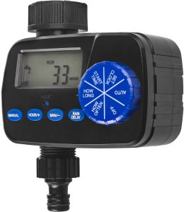 GreenBlue Elektroniczny sterownik nawadniania programator zasilanie 2x1,5V AA GB390 3