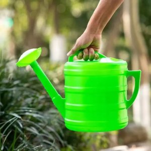 Black Forest | Konewka ogrodowa 10l | owalna plastikowa do podlewania z sitkiem podlewaczka 4