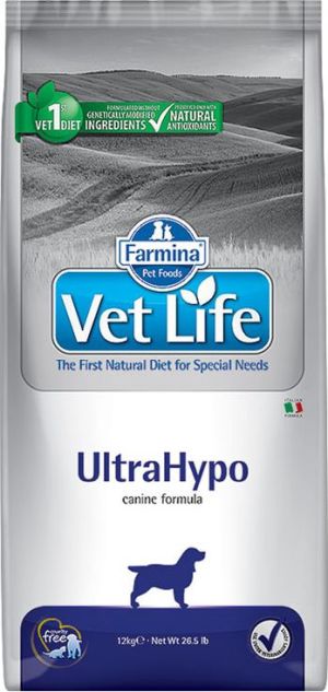 Farmina Pet Foods Vet Life Ultrahypo 12kg 1