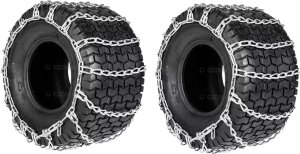 Łańcuchy Śniegowe Na Koła 18" Do Traktorka 18X7.5X8 Kosiarka Łańcuch Śniegowy Cedrus Acc0087 Komplet 2Szt. - 1