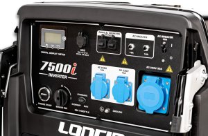 Loncin Lc7500I Agregat Generator Inwertorowy Prądotwórczy Inwerterowy 230V 7.5 Kw Estart - Rozrusznik Atlas Copco P6000I -  Ewimax - 12