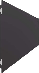 vidaXL Obrzeża trawnikowe 10 szt. Czarne Stal walcowana na zimno 5