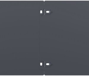 vidaXL Obrzeża trawnikowe 10 szt. Antracyt Stal walcowana na zimno 7